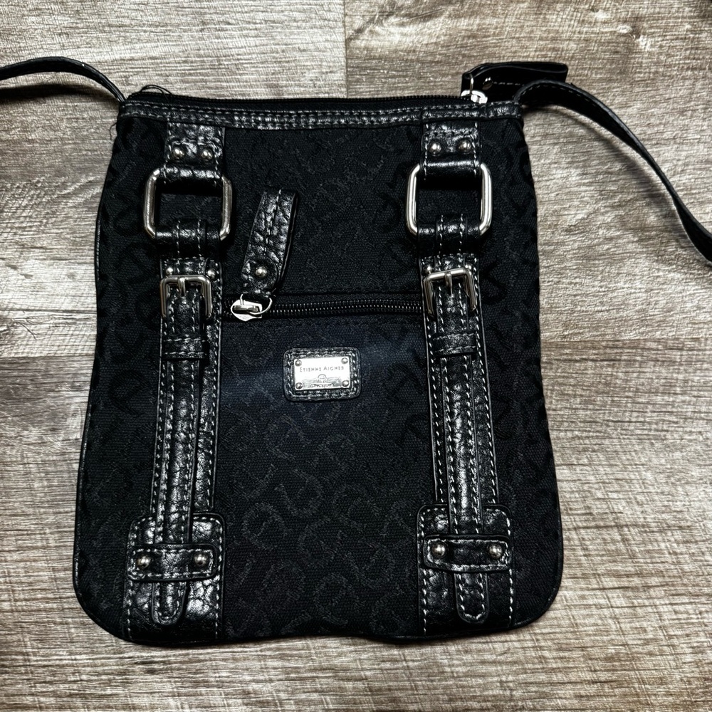 Etienne Aigner Black Crossbody Bag - Picture 2 of 7
